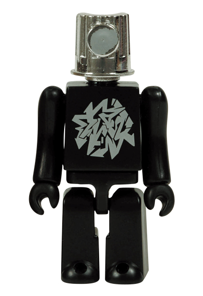 MEDICOM TOY - STASH SPRAY KUBRICK[CHROME version]
