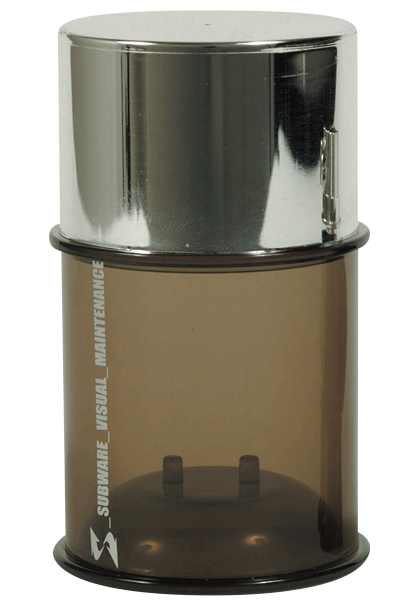 MEDICOM TOY - STASH SPRAY KUBRICK[CHROME version]