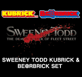 MEDICOM TOY - SWEENEY TODD KUBRICK & BE@RBRICK SET