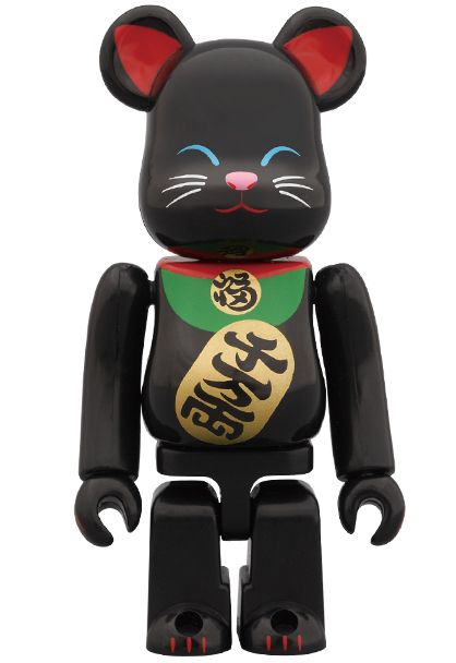 MEDICOM TOY - BE@RBRICK 招き猫 黒