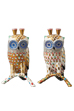 KLAUS HAAPANIEMI OWL OBJECT GOLD/WHITE