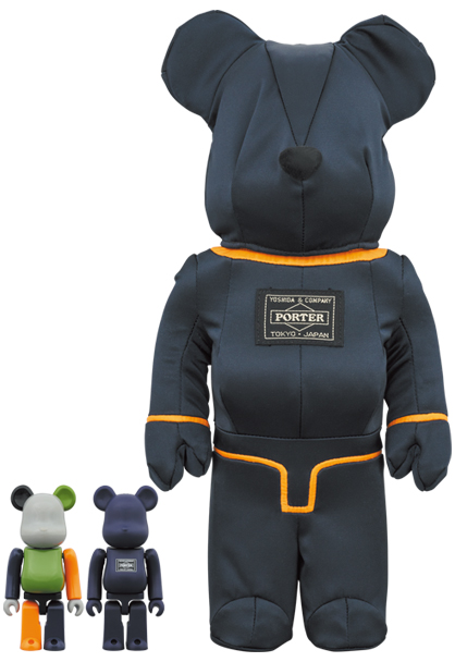 MEDICOM TOY - BE@RBRICK PORTER TANKER IRON BLUE Special Edition ...