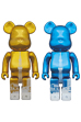 BE@RBRICK 東京スカイツリータウン(R) 400％ GOLD / LIGHT BLUE<br>
