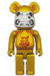 BE@RBRICK 達磨 金パール 400%