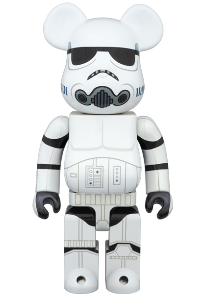 MEDICOM TOY - BE@RBRICK STORMTROOPER(TM) CHROME Ver.400%