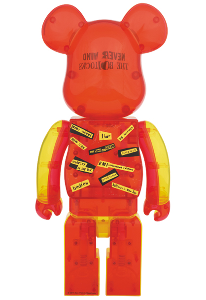 MEDICOM TOY メディコムトイ BE@RBRICK Sex Pistols 1000% Version2 ベアブリック セックスピストルズ バージョン2 フィギュア 人形 ネイビー10備考