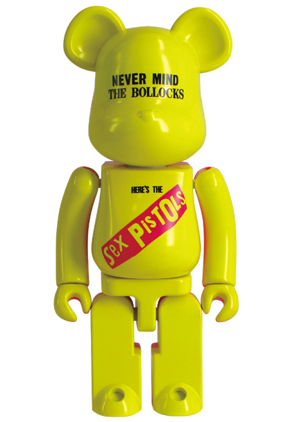 MEDICOM TOY メディコムトイ BE@RBRICK Sex Pistols 1000% Version2 ベアブリック セックスピストルズ バージョン2 フィギュア 人形 ネイビー10備考