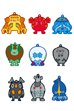 KAIJU PLANET ラバーストラップ