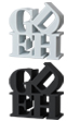 GDEH PAPER WEIGHT WHITE / BLACK