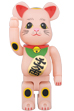 BE@RBRICK 招き猫 赤蓄光 400％