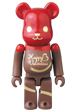 2017 Valentine BE@RBRICK Chocolat Framboise Ver.100％