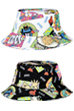 MLE KINNIKUMAN シリーズ KINNIKUMAN BUCKET HAT WHITE/BLACK