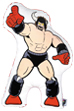 MLE KINNIKUMAN シリーズ KINNIKUMAN BUFFALOMAN CUSHION