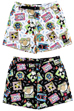 MLE KINNIKUMAN シリーズ KINNIKUMAN SHORT PANTS WHITE/BLACK