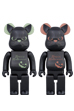 2016 HALLOWEEN BE@RBRICK 400％ 緑／赤