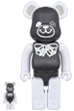 BE@RBRICK FREEMASONRY × fragmentdesign 100％ & 400％ BLACK