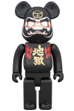 BE@RBRICK 地獄ダルマ 400％