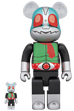 BE@RBRICK 仮面ライダー新1号 100％ ＆ 400％セット
