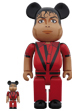 BE@RBRICK Michael Jackson Red Jacket 100％ & 400％