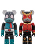 BE@RBRICK 仮面ライダー旧1号＆仮面ライダークウガ 2PACK