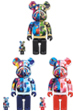 BE@RBRICK BAPE(R) × M / mika ninagawa SHARK 100％ & 400％