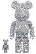 BE@RBRICK KEITH HARING #4 100％ & 400％