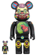 BE@RBRICK 田名網敬一 100％ & 400％ 黒