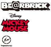 MEDICOM TOY - BE@RBRICK fragmentdesign MICKEY MOUSE COLOR MEDICOM TOY - BE@RBRICK fragmentdesign MICKEY MOUSE COLOR