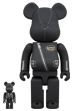 BE@RBRICK × Lewis Leathers 100％ & 400％