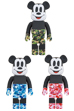 BE@RBRICK BAPE(R) MICKEY MOUSE 1000％