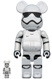 BE@RBRICK STAR WARS(TM) FIRST ORDER STORMTROOPER(TM)（The Force Awakens Ver.） Chrome Ver. 100％ & 400％