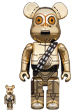 BE@RBRICK C-3PO (TM) 100％ & 400％ (The Rise of Skywalker Ver.)