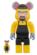 BE@RBRICK Breaking Bad Walter White（Chemical Protective Clothing Ver.）100％ & 400％