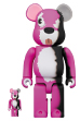 BE@RBRICK Breaking Bad Pink Bear 100％ & 400％