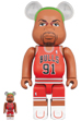 BE@RBRICK Dennis Rodman（Chicago Bulls） 100％ ＆ 400％