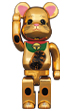 BE@RBRICK 招き猫 金メッキ 発光 400％