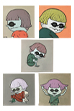 LONELY GIRL 「like a jokes nightmare.」 「Fun alone.」 「tiny dream.」 「l o l.」 「scared?」