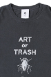 ART or TRASH T-shirt（黒）