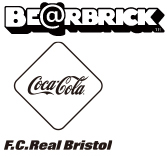 F.C.Real Bristol  COCA-COLA BE@RBRICK ブリ