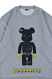 MLE PAC-MAN シリーズ BE@RBRICK CREW NECK SWEAT