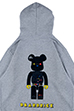 MLE PAC-MAN シリーズ BE@RBRICK HOODIE SWEAT SHIRTS