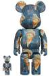 BE@RBRICK「Van Gogh Museum」Self-Portrait with Grey Felt Hat 100％ & 400％