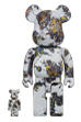 BE@RBRICK Jackson Pollock Studio(SPLASH) 100％ & 400％