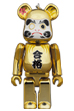 BE@RBRICK 達磨 合格 金メッキ 100％