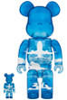 〈ANAオリジナル〉BE@RBRICK for ANA ANAブルースカイ 100％ & 400％