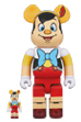 BE@RBRICK PINOCCHIO 100％ & 400％