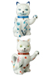 Nathalie Lete The Blue/The Red Lucky Cat Teapot