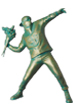 Sync. FLOWER BOMBER BRONZE STATUE #3