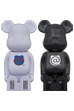 cleverin (R) BE@RBRICK WHITE/BLACK