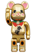 BE@RBRICK 招き猫 金運 金メッキ 弐 400％